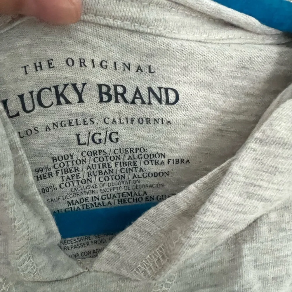 Boys Long sleeve top, size Large, lucky brand, NEW but no tags